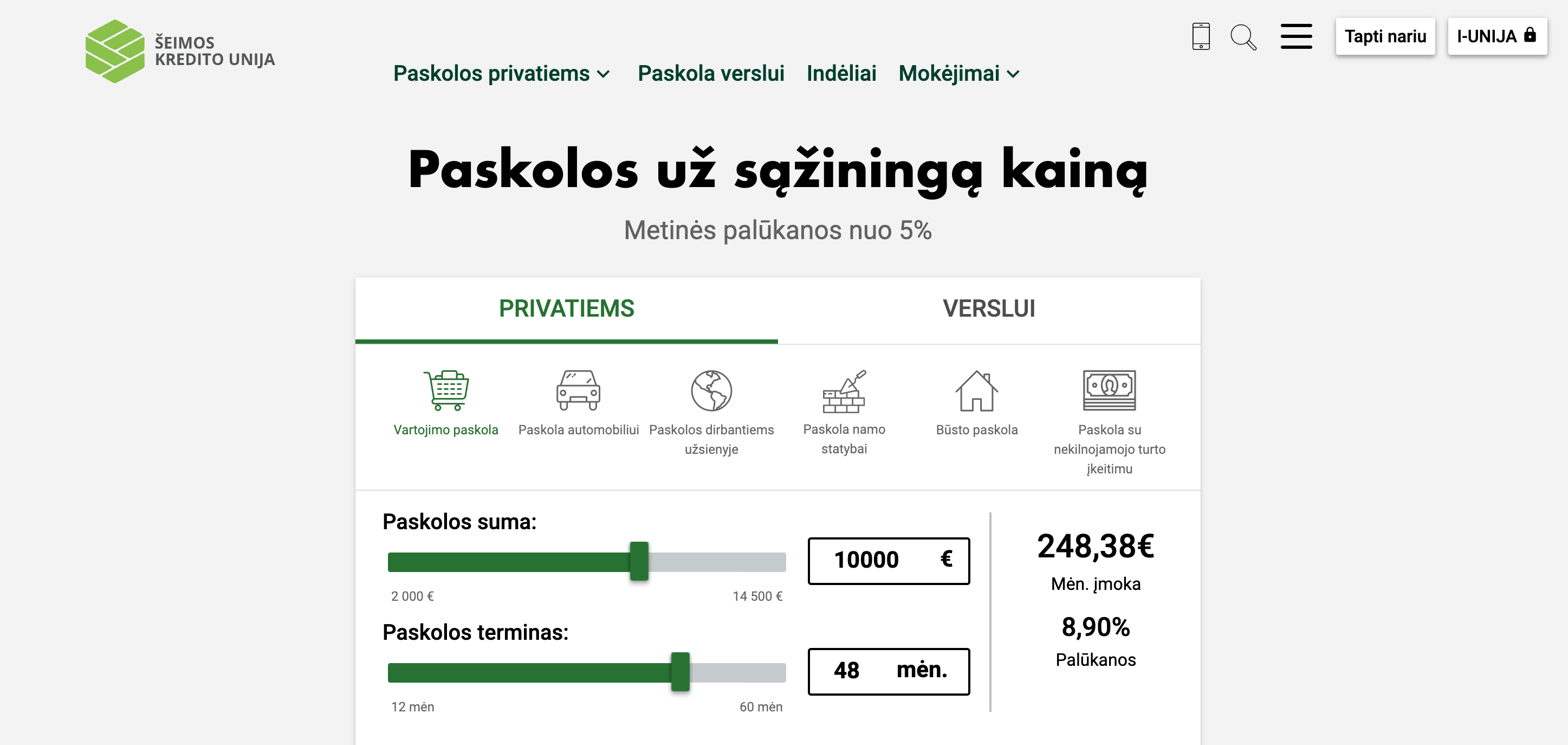 Šeimos kredito unija logotipas